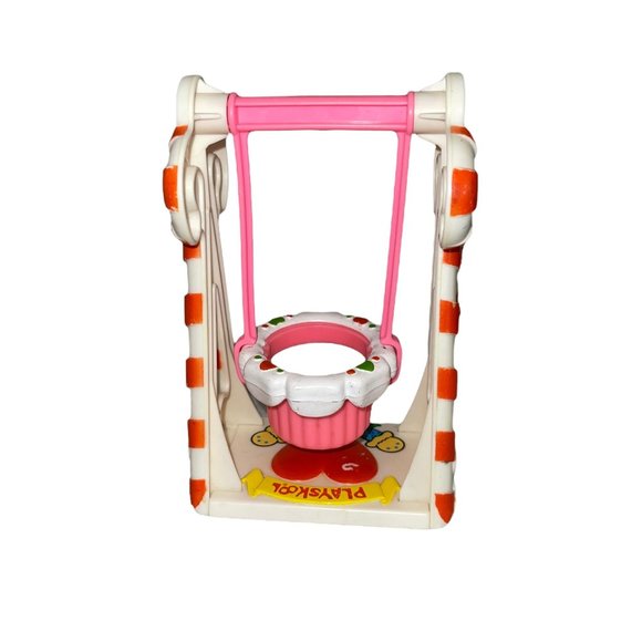 Vintage 1982 Playskool Candy Land Kids Playground Swing Teeter Totter Slide - Picture 4 of 11